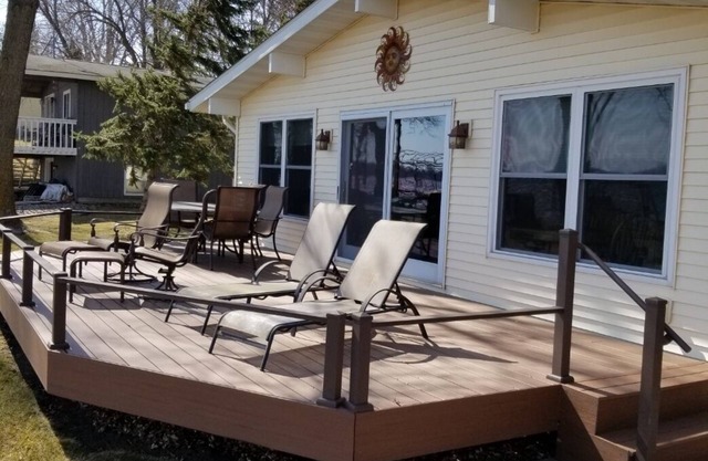 Alexandria area lake home is ready for summer or winter adventure.