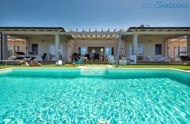 Alghero Country House Carrabufas Villa mit Meerblick für 10 Personen