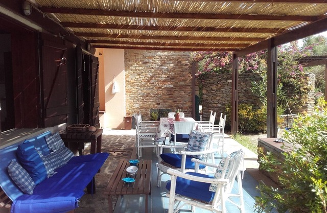 Alicia Villa nahe dem Meer. 3 Schlafzimmer, 2 Badezimmer. Bis zu 6 Personen.