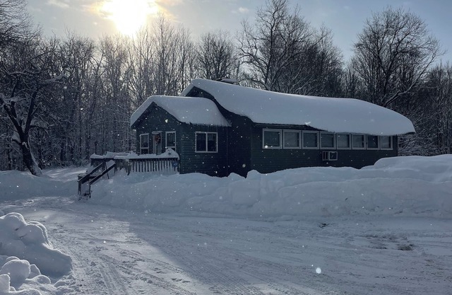All seasons sportsman’s house, ATV and snowmobile from our driveway.