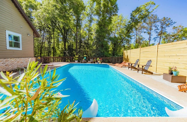 All the best amenities in a convenient, yet private, home for large families