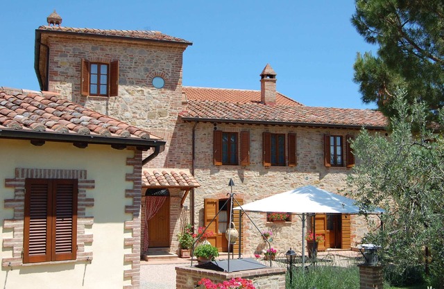 Alloro Wohnung des Bauernhauses Podere Ranciano Alto
