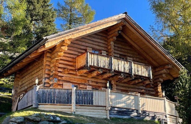 Almhaus Heidi Nockberge - Ferienhaus mit Sauna
