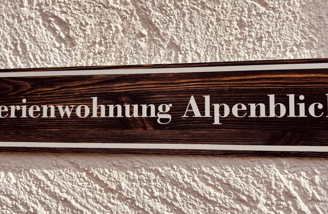 Ferienwohnung Alpenblick - Wohlfühlen auf dem Lande