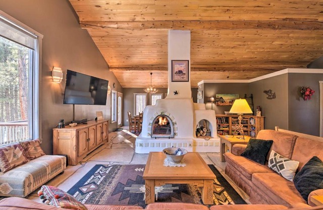Altitude Adjustment Angel Fire Cabin with Deck