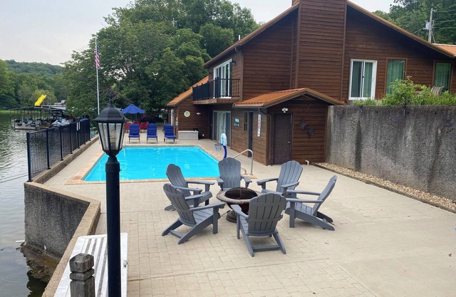 Amazing 5 bedroom, 4 bath home with Private Pool & Dock located in a great cove.