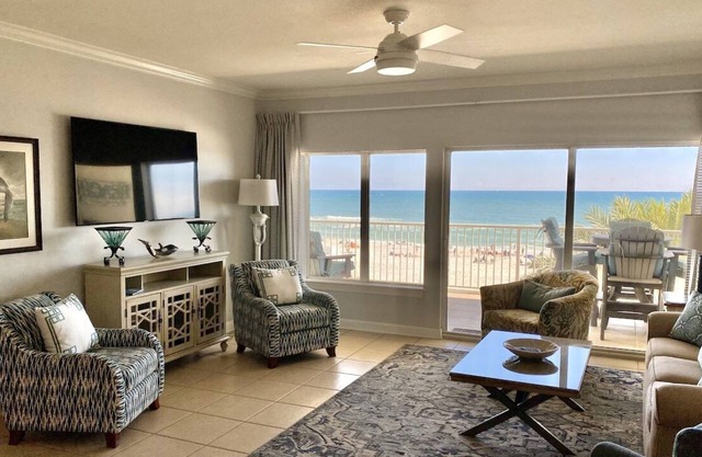 Amazing Beachfront Rental with Beach Chair Service Included!
