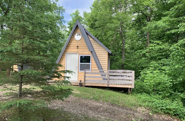Erstaunliche Glamping Hütte im Wald!