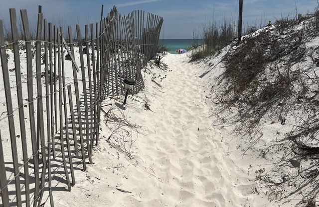 Amazing! Ground Floor Unit in Tiki Beach. Truly, Just Steps to the Gulf.