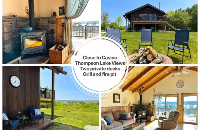 Amazing Lake View~Wood Stove~Deck~Outdoor Shower