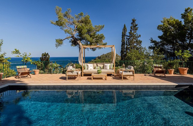 Die Ansicht Luxusvilla in Porto Ercole Toskana