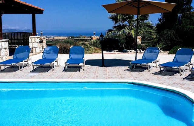 Amazing views of Ocean, Akamas Peninsular, Evretou Damn from this private villa