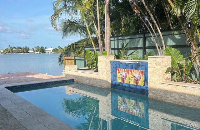 Amazing Waterfront Home with Fabulous Pool and Sunset Views
