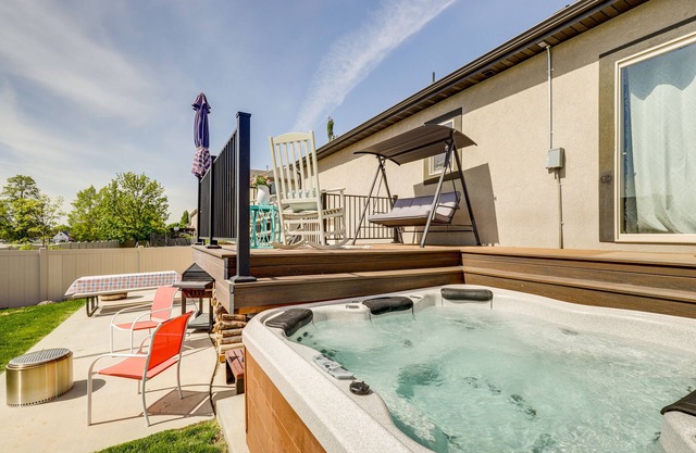 American Fork Vacation Rental w/ Private Hot Tub!