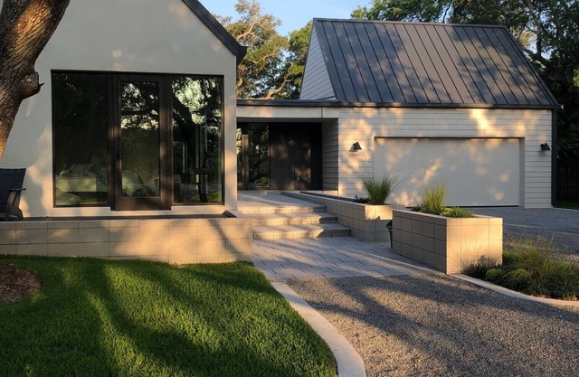 An architectural gem surrounded by beachy Oak trees! MUST SEE! New construction!