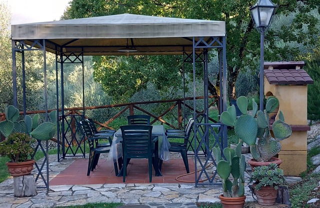 Un oasis entre los olivos con una vista impresionante de Florencia.