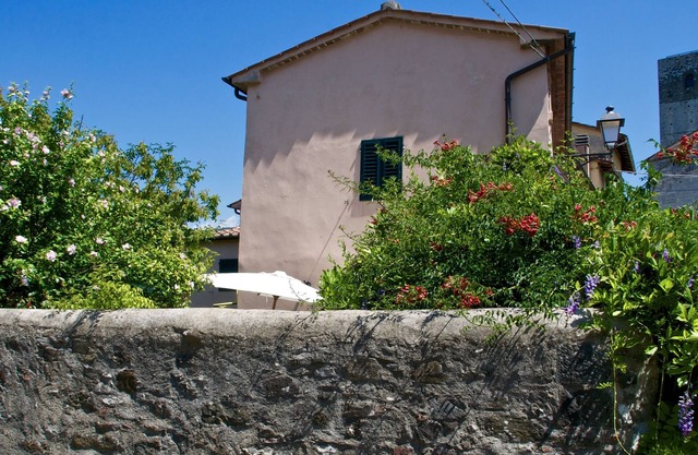 Restauriertes altes Haus mit Garten in Mittelalterliches Dorf - THE SECRET GARDEN