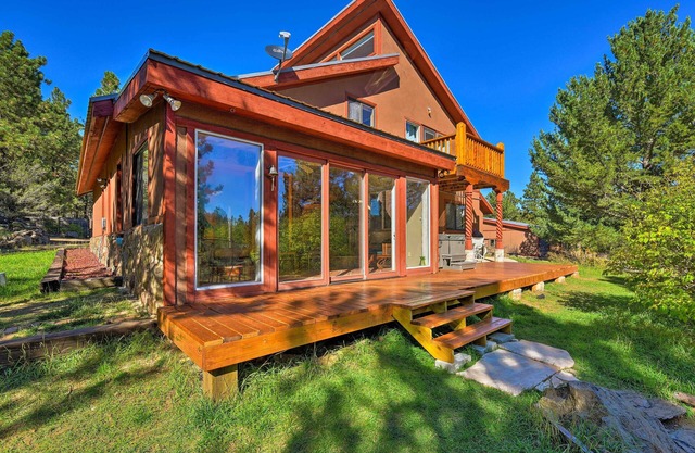 NEU! 5-Morgen-Angel Fire Mtn Home mit Whirlpool und Sauna