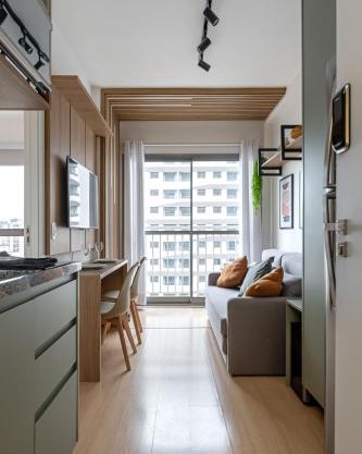 Apê Moderno na Avenida Santo Amaro