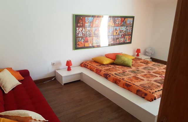 Wohnung in ruhiger Lage, nahe dem Fluss und dem Meer.