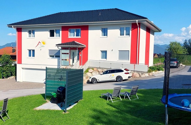 Apart Diana - Neues Ferienhaus - Fewo "Kegel" mit Infrarotkabine, Bergblick, Terrasse
