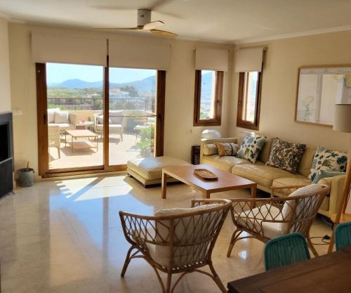 Apartamento duplex en resort de golf y playa