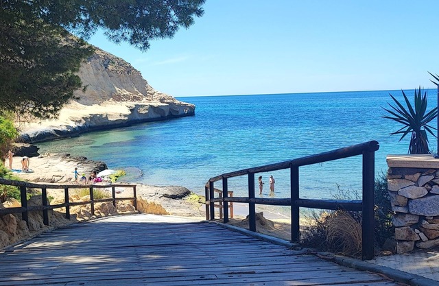 Ihr ruhiges Zuhause 30 Meter vom Strand entfernt in San Juan de los Terreros