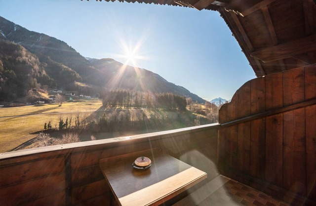 Ferienwohnung 'Erlenbach Appartement 5' mit Bergblick, Gemeinschaftsterrasse und Wi-Fi