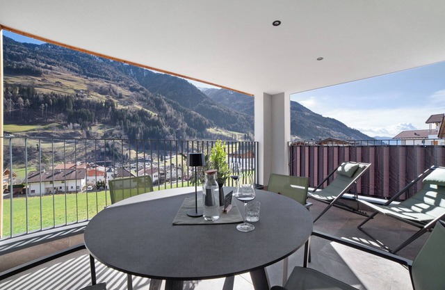 Ferienwohnung 'Heuglück' mit Bergblick, privater Terrasse und Wi-Fi