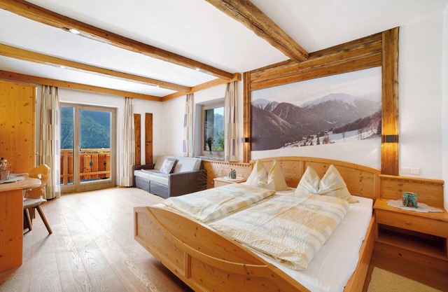 Ferienwohnung 'Oberhof Apt Mutegg' mit Bergblick, Gemeinschaftsterrasse und WLAN