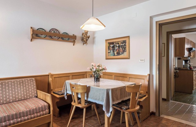 Ferienwohnung "Große Gartenwohnung Haus Forelle" an den Hängen mit Bergblick