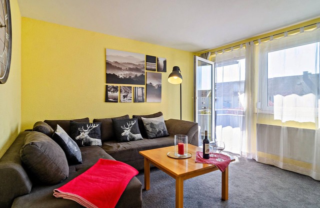 66 qm Ferienwohnung*** mit Gemeinschaftsgarten, Balkon und Wi-Fi