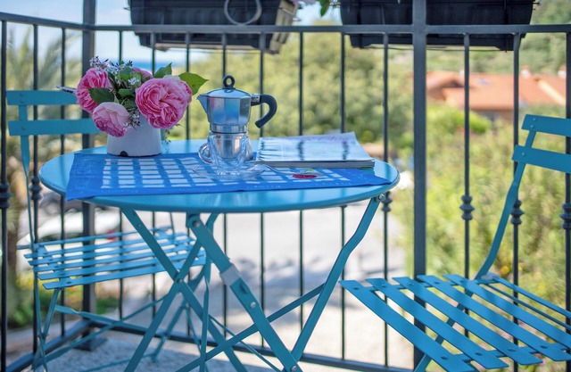 Ferienwohnung 'All'ombra Del Carrubo Vista Mare' mit Meerblick, WLAN und Klimaanlage
