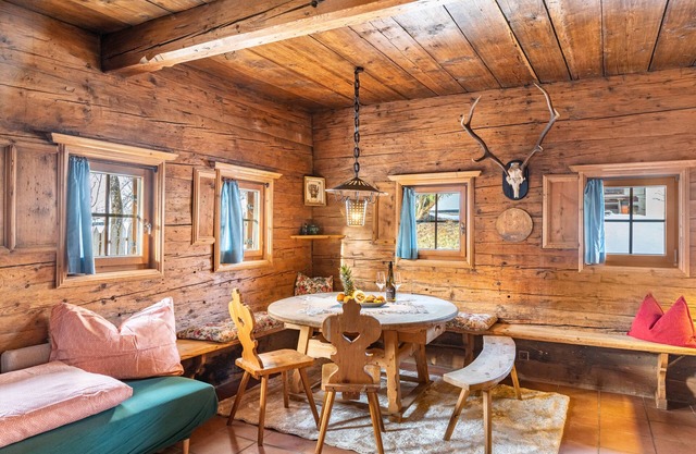 Ferienwohnung '01 Mühlfeldhof A3' mit Bergblick, Gemeinschaftsterrasse und Wi-Fi