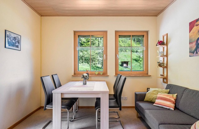 Ferienwohnung '1, 45qm' mit Bergblick, Gemeinschaftsterrasse und Wi-Fi
