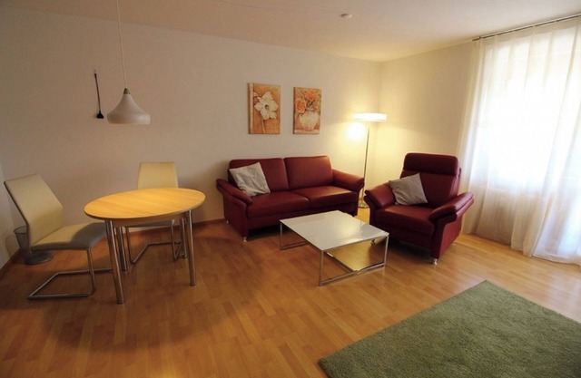 Ferienwohnung '2 Zimmer Appartement 30' mit Gemeinschaftsgarten, Balkon und WLAN