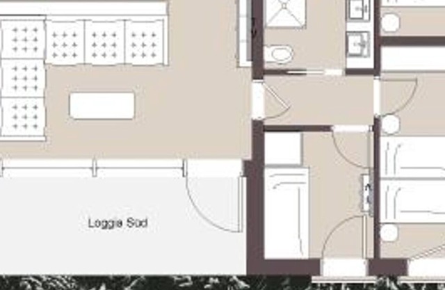 ApARTment 4 - 4 Schlafräume, 3 DU/WC, Südterrasse - WalserART