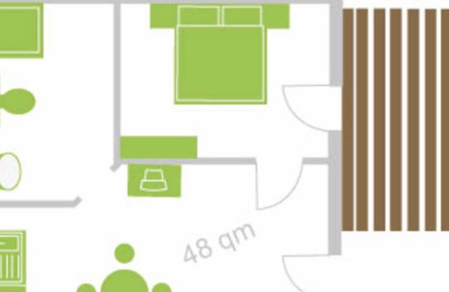 Ferienwohnung 4 - 48qm (2-4 Personen) - Weichaer Hof FBS Sonja Fritsch & Hagen Schmidt GbR