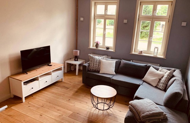 Apartment '4 Putlitz' mit privater Terrasse, Gemeinschaftsgarten und WLAN