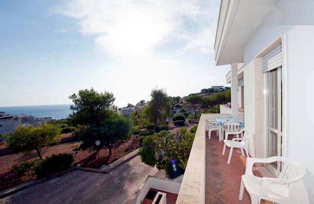 Apartment ein paar Meter vom Strand entfernt mit Blick auf das Meer