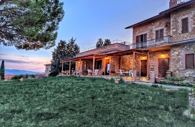 Ferienwohnung "Agriturismo Il Casato Mag-il Giogo" mit Bergblick, Gemeinschaftsterrasse und WLAN