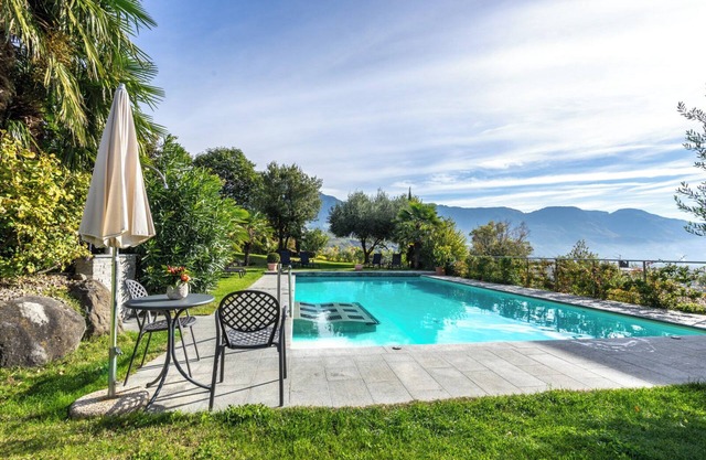Ferienwohnung 'Alagundis Aurum II' mit Bergblick, Gemeinschaftspool und WLAN