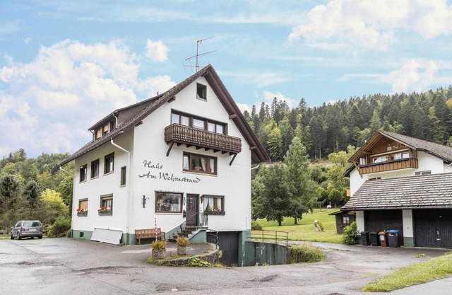 Ferienwohnung "Am Wehrastrand 5" in einer Kurstadt im Südschwarzwald mit Bergblick