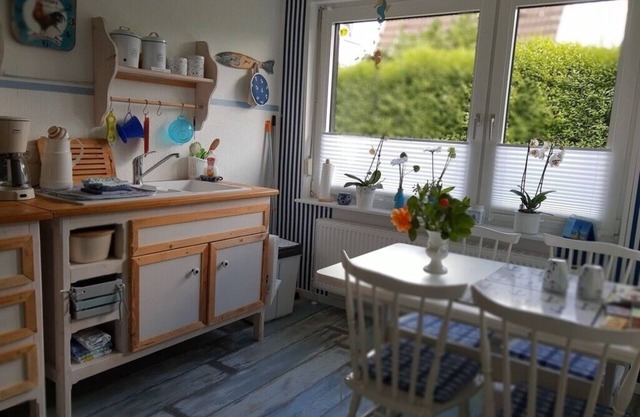 'Ferienwohnung An Der Nordsee' mit Gemeinschaftsterrasse und WLAN