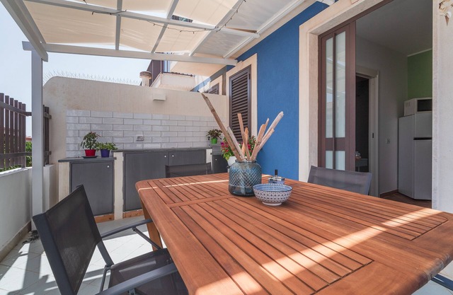 Ferienwohnung "Andromeda Luxury Home" mit privater Terrasse und WLAN