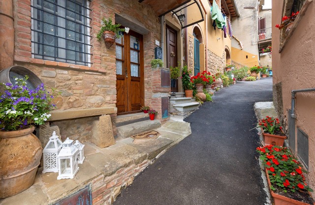Ferienwohnung 'Antica Tuscany' mit privatem Garten, Wi-Fi und Klimaanlage