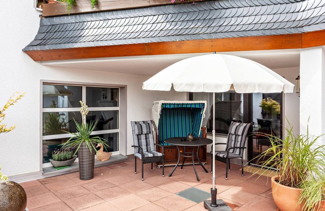 Ferienwohnung 'Appartment 5' mit Bergblick, Privatterrasse und Wi-Fi