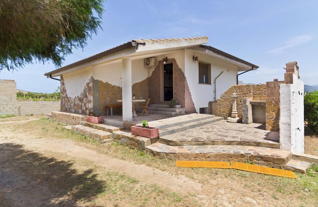Apartment "Appartamento Panorama" mit Klimaanlage, Garten und Terrasse; Haustierfreundlich