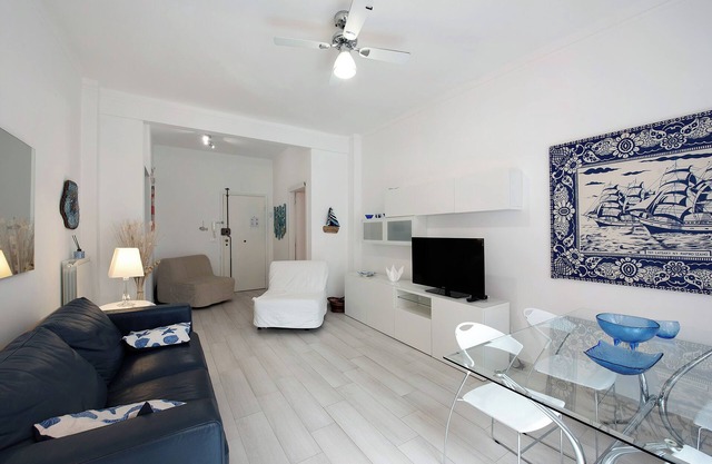 Ferienwohnung 'Arenzano A Due Passi Dal Mare' mit Balkon