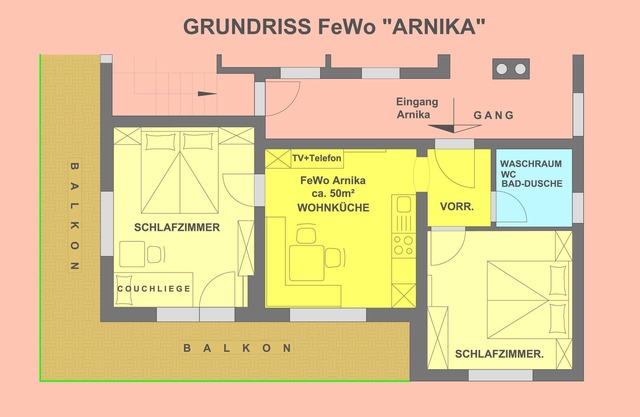 FeWo - ARNIKA - Appartements Lechner
